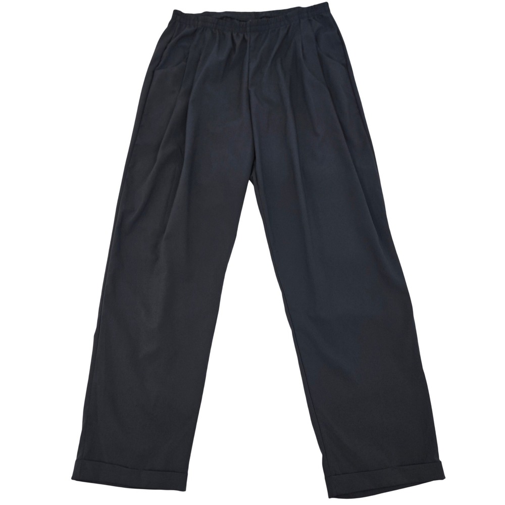 Bobeau Slate Grey Pants Womens M NWT‎ Elastic Waist Stretch Ankle Office